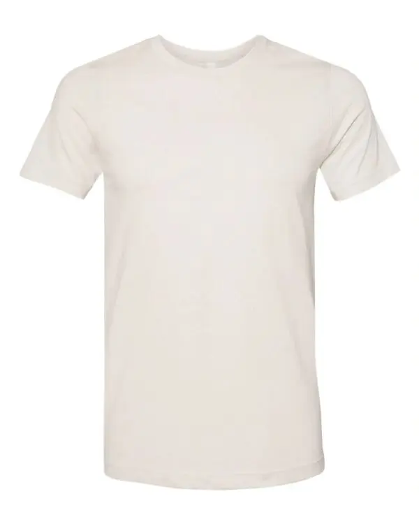 A white t-shirt is shown with no background.