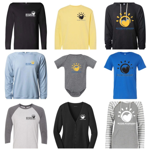 A bunch of different types of shirts and tops