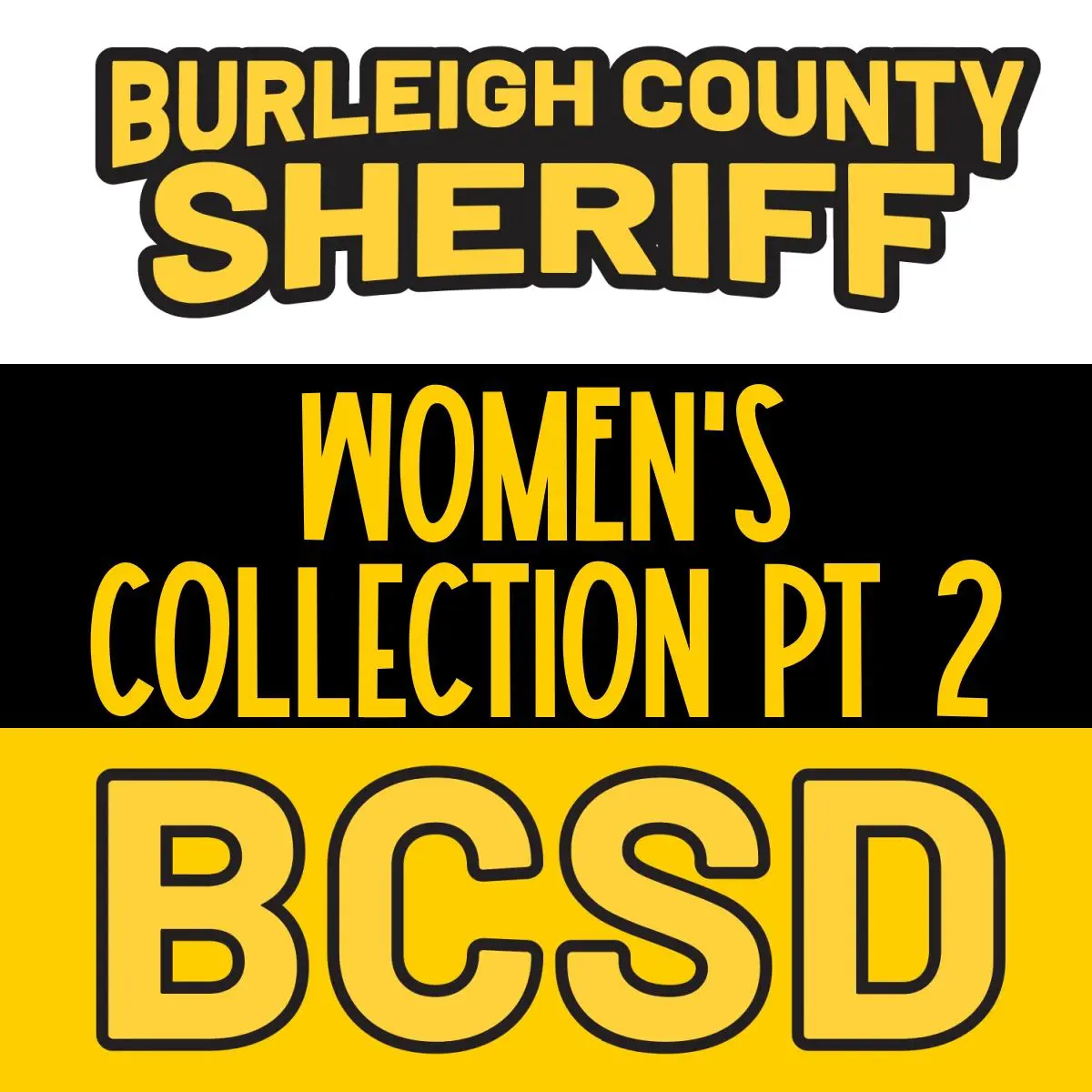 A collection of women 's police department items.