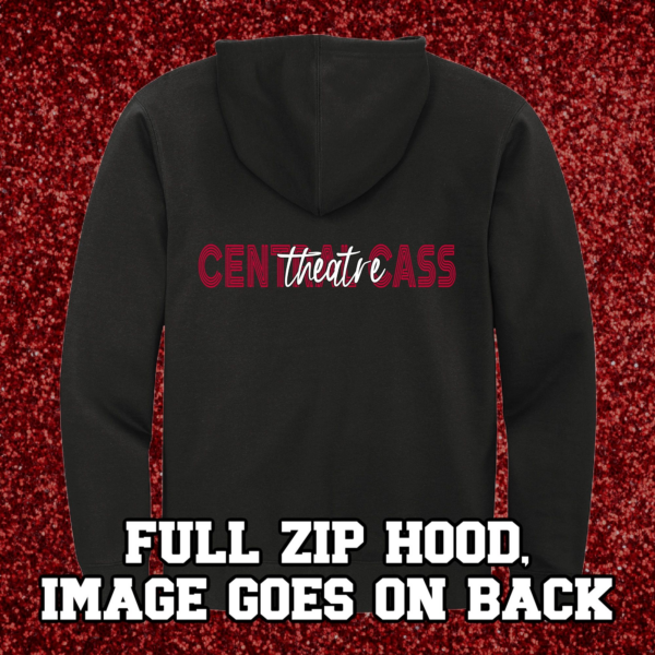 A black hoodie with the words " centineclass ".