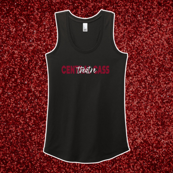 A black tank top with the words " centaur ass ".