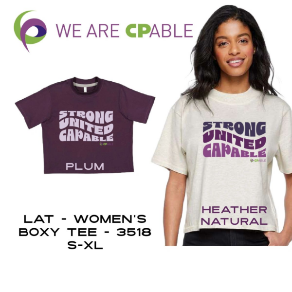 A couple of women wearing different colored shirts.