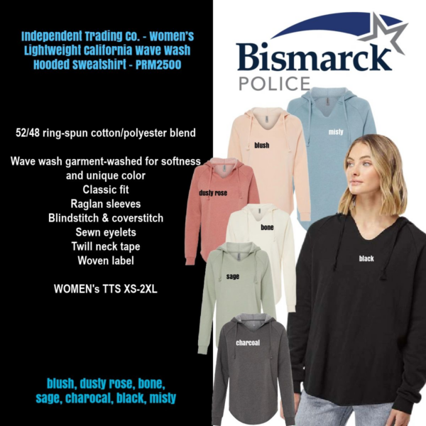 A poster of different colors and sizes of clothing.