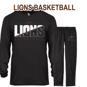 A black and white picture of a basketball uniform.