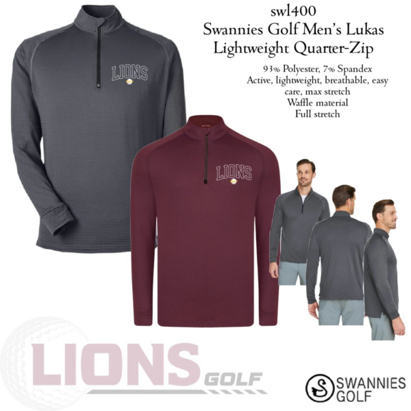 A picture of two different lions golf teams.