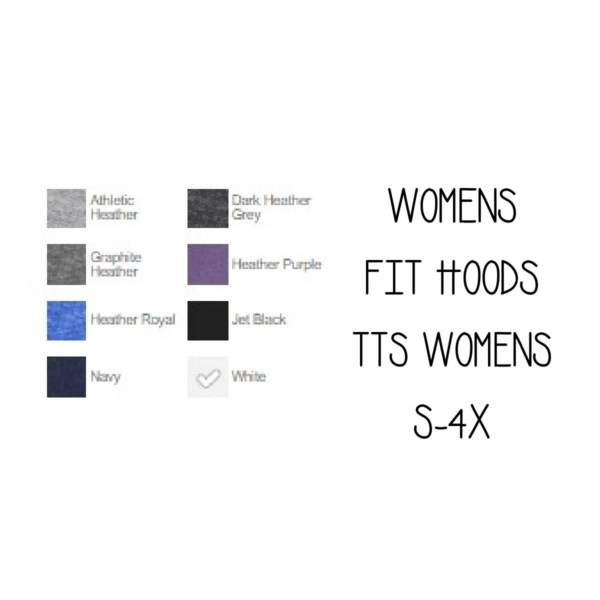 A picture of different colors and sizes of clothes.