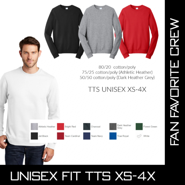 A man wearing different colored shirts and pants.