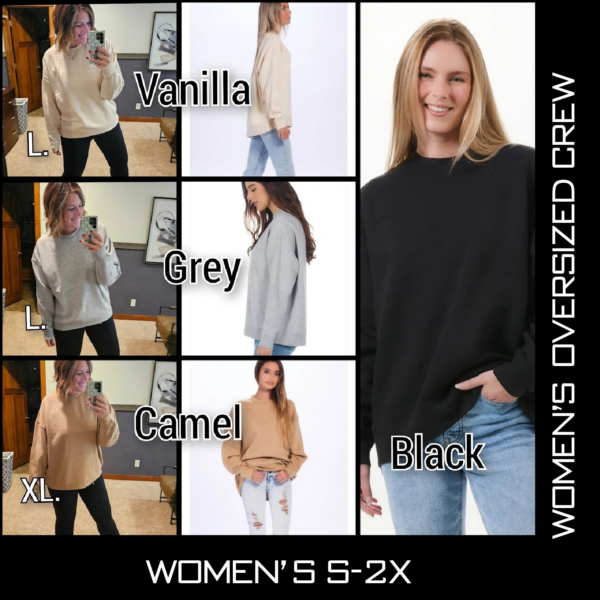 A woman wearing different colors of clothing.