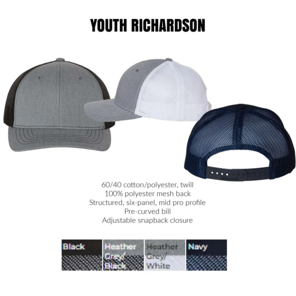 A picture of the youth richardson cap.