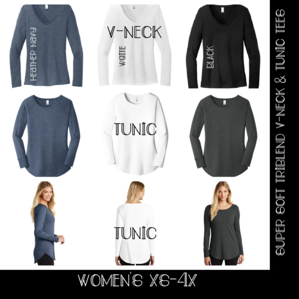 A bunch of different types of shirts and blouses