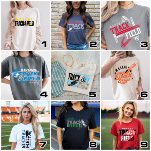 Track-you pick the mascot & colors- Adult