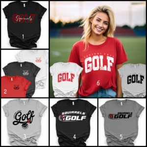 Central Cass Squirrels Golf- Adult