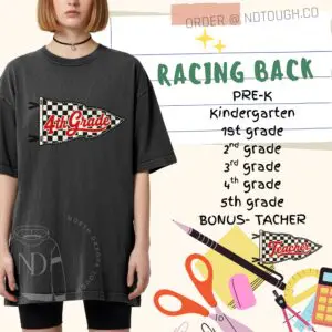 Back to School- Racing Back
