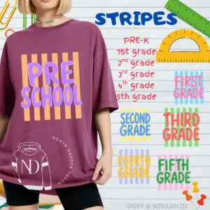 Back to School- Stripes