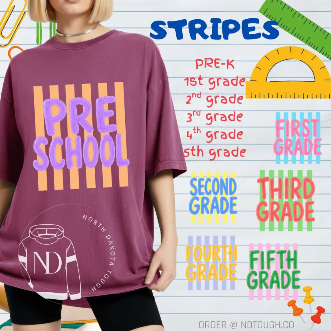 Back to School- Stripes