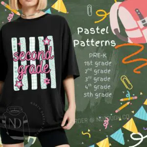 Back to School- Pastel Patterns