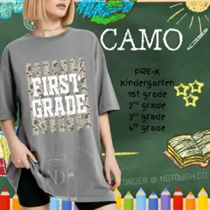 Back to School- Camo