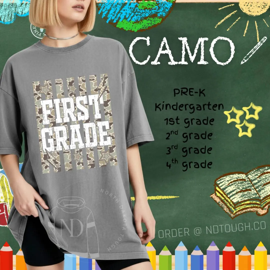 Back to School- Camo
