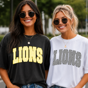 Lions checker/Plaid
