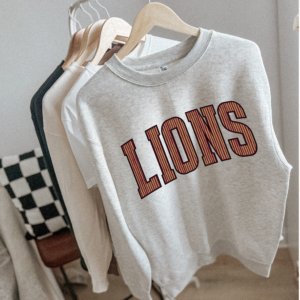 Lions maroon and vintage gold Stripe