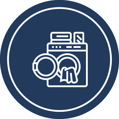 Washing-Instructions.png A blue circle with a washer and a hand