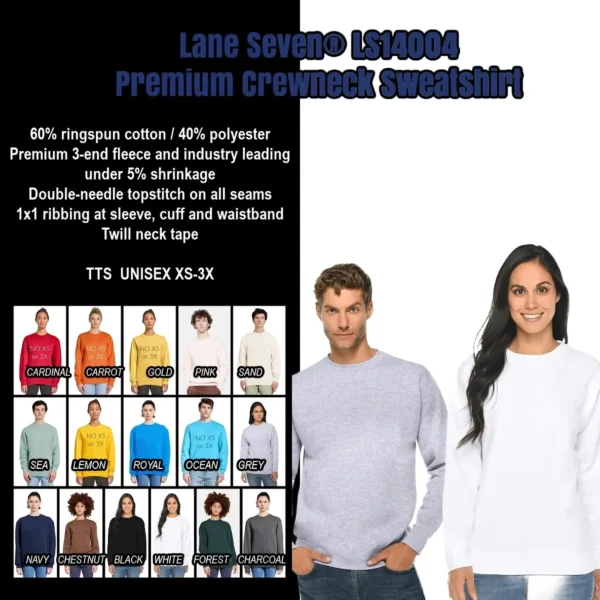 A man and woman wearing long sleeve shirts.