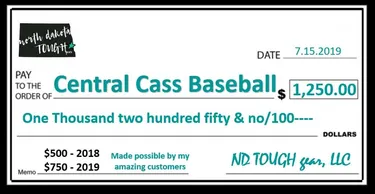 A baseball ticket that is in the air.