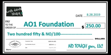 A check that is written in green and has the date of 1 0 / 2 8.