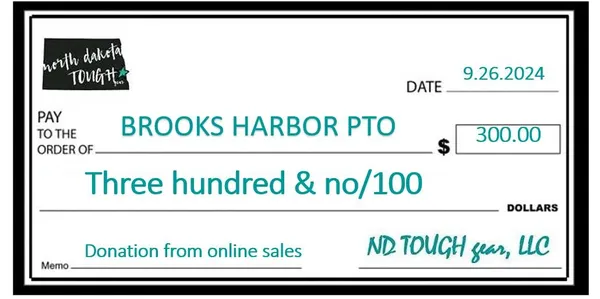 A check that is in front of a white background.